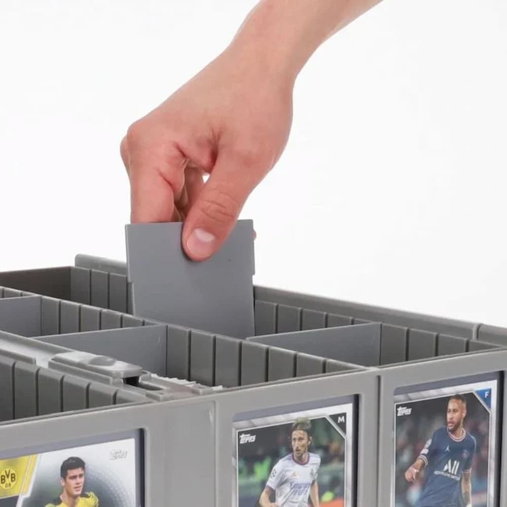 BCW Collectible Card Bin 3200 Gray Divider