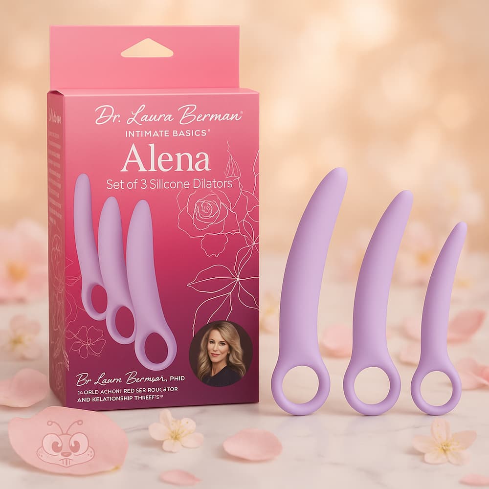 Dr. Laura Berman Alena Dilator Set 3-Piece Vaginal Therapy Kit Happibee Dr. Laura Berman Alena Dilator Set 3-Piece Vaginal Therapy Kit Happibee