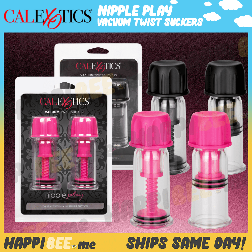 CalExotics Nipple Play Vacuum Twist Suckers