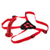CalExotics Red Rider Strap On Harness Dildo Set