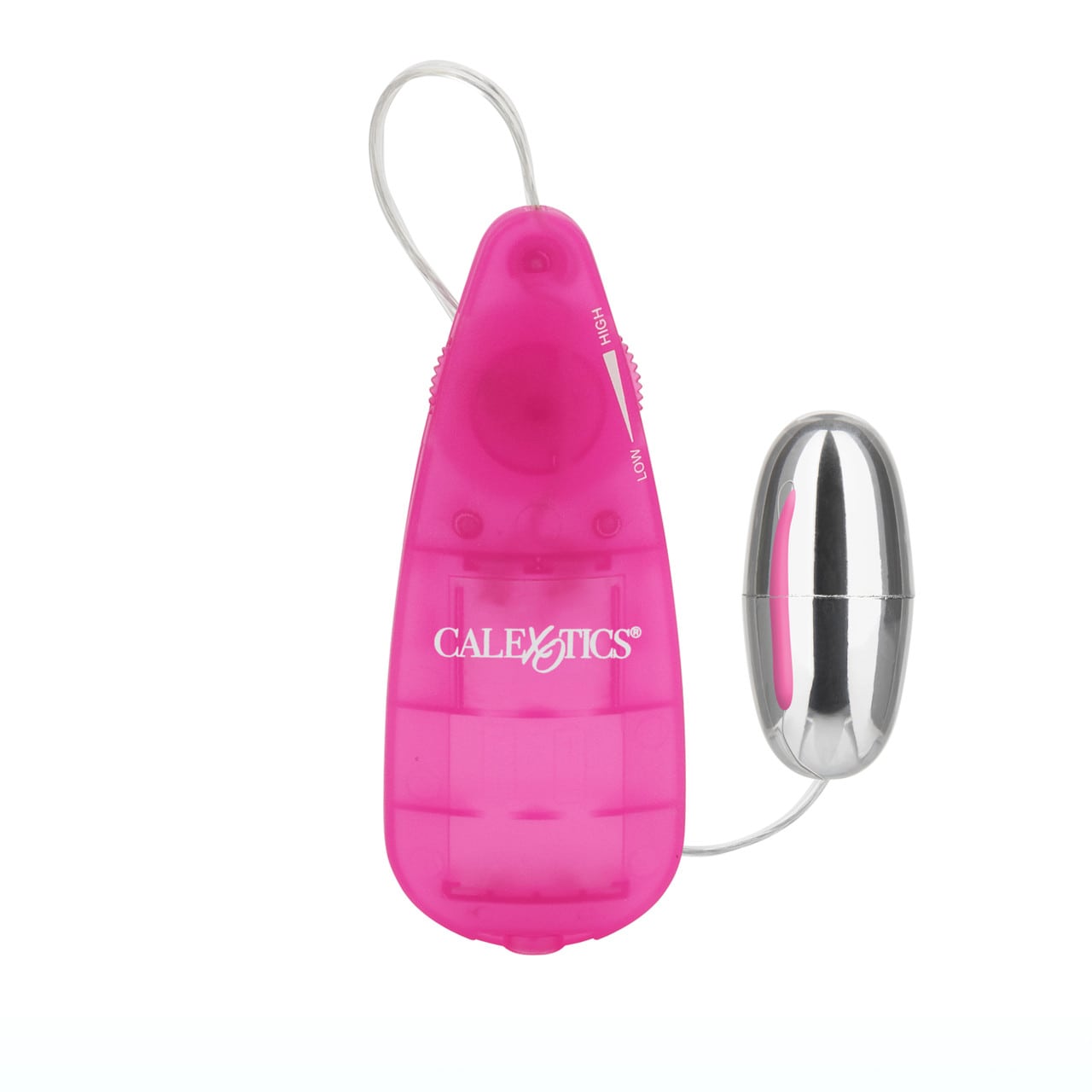 CalExotics Slim Teardrop Bullet Pink Vibrator