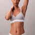 Calvin Klein Icon Cotton Modal Lift Bralette Grey Heather Side