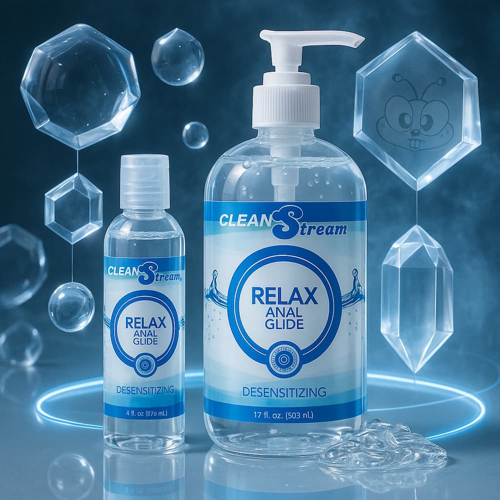 CleanStream Relax Anal Lubricant Numbing Water-Based Glide with Clove Oil CleanStream Relax Anal Lubricant Numbing Water-Based Glide with Clove Oil