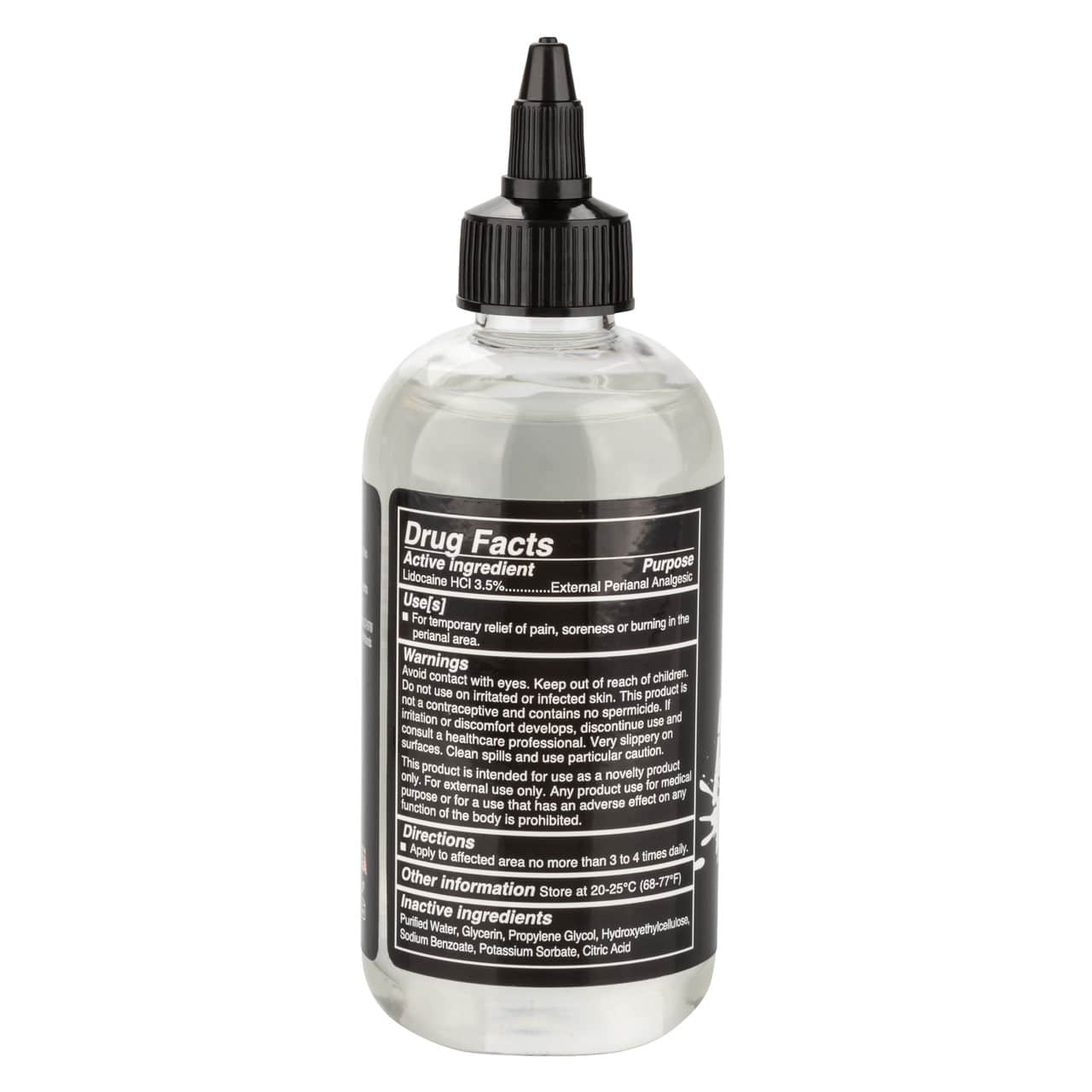 Fuck Sauce Anal Numbing Lubricant 8oz Ingredients