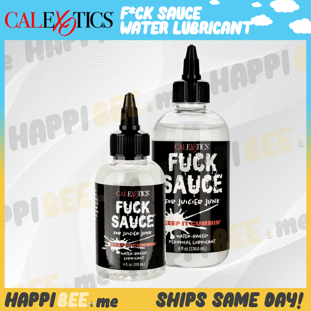 Fuck Sauce Water-Based Lubricant Unscented, Long-Lasting Glide Happibee Fuck Sauce Water-Based Lubricant Unscented, Long-Lasting Glide Happibee
