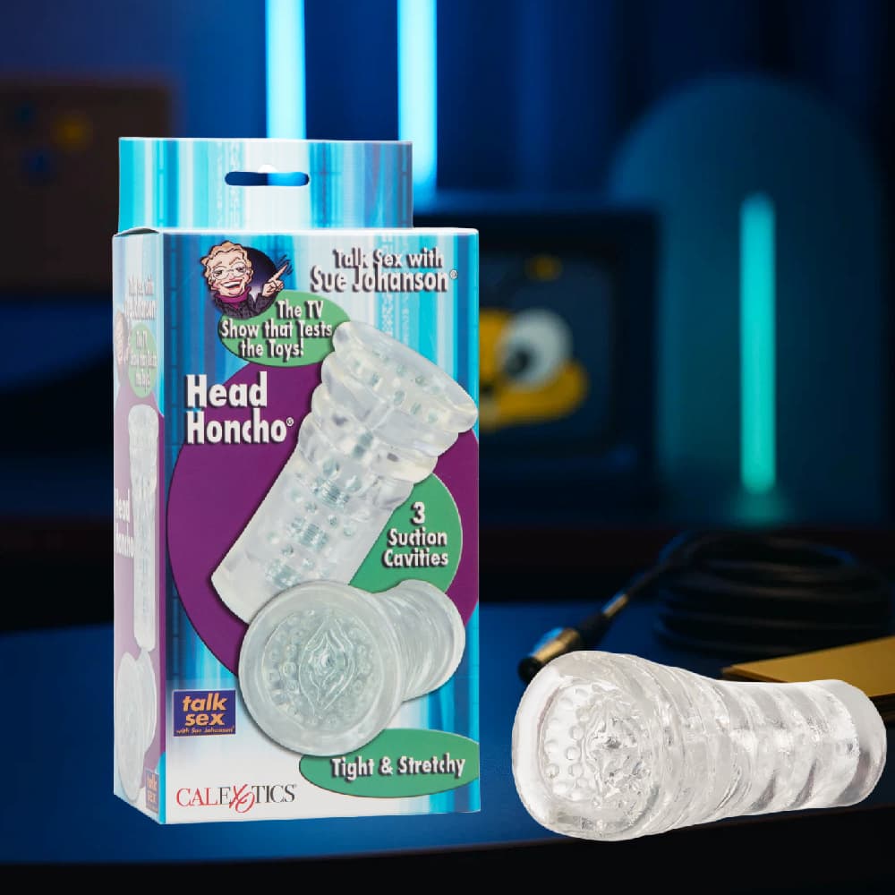Sue Johanson Head Honcho - Realistic Stroker Happibee Sue Johanson Head Honcho - Realistic Stroker Happibee