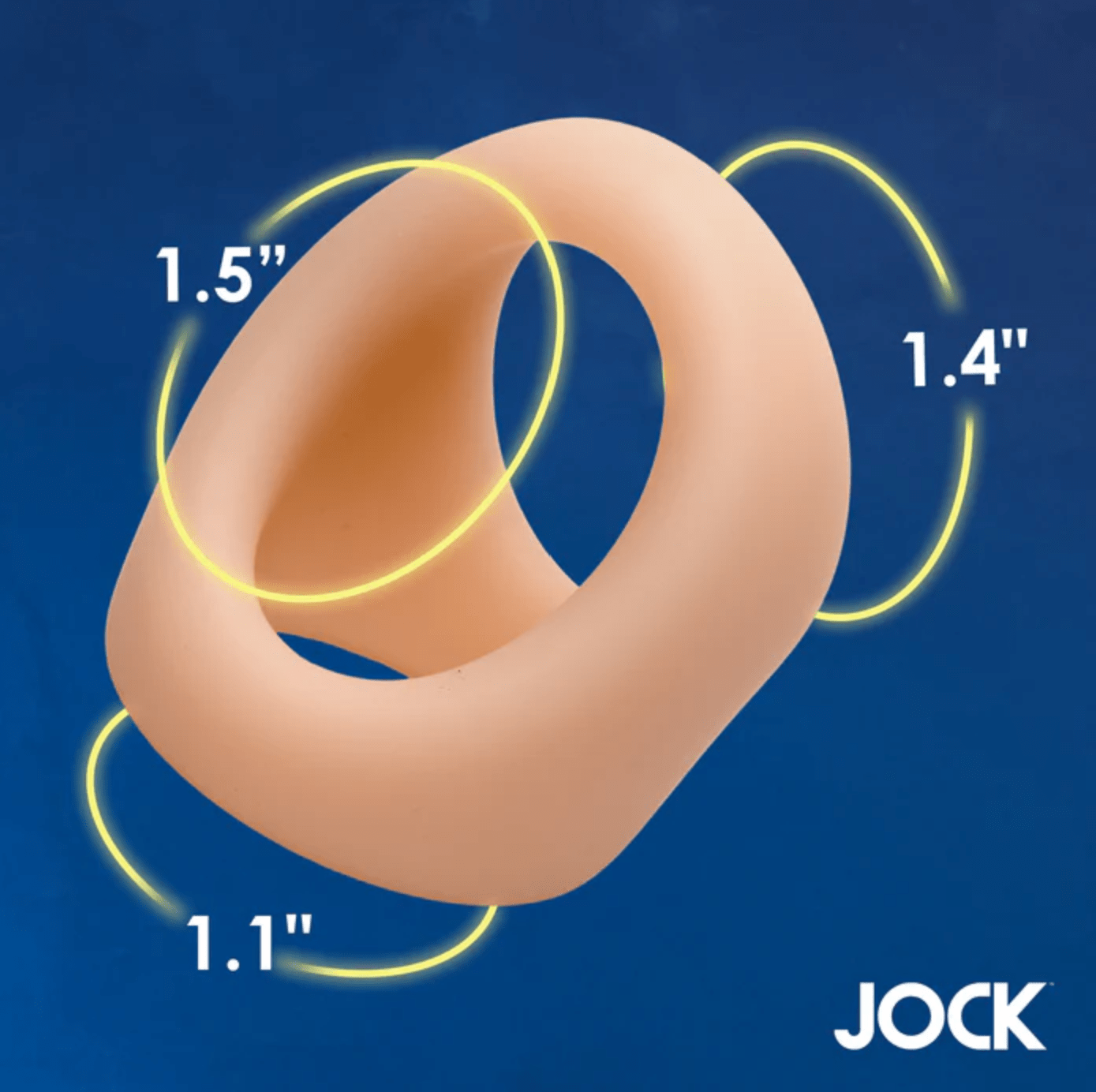 Jock Cocksling Vanilla Size