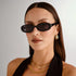 Le Specs Outta Love Black Smoke Mono Front