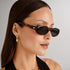 Le Specs Outta Love Sunglasses Tort Green Mono