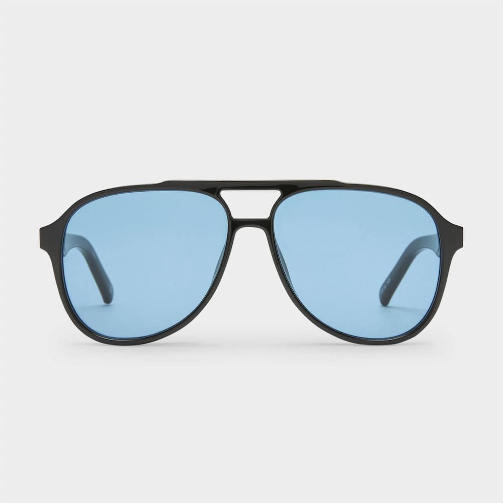 Le Specs Tragic Magic Black Navy Front