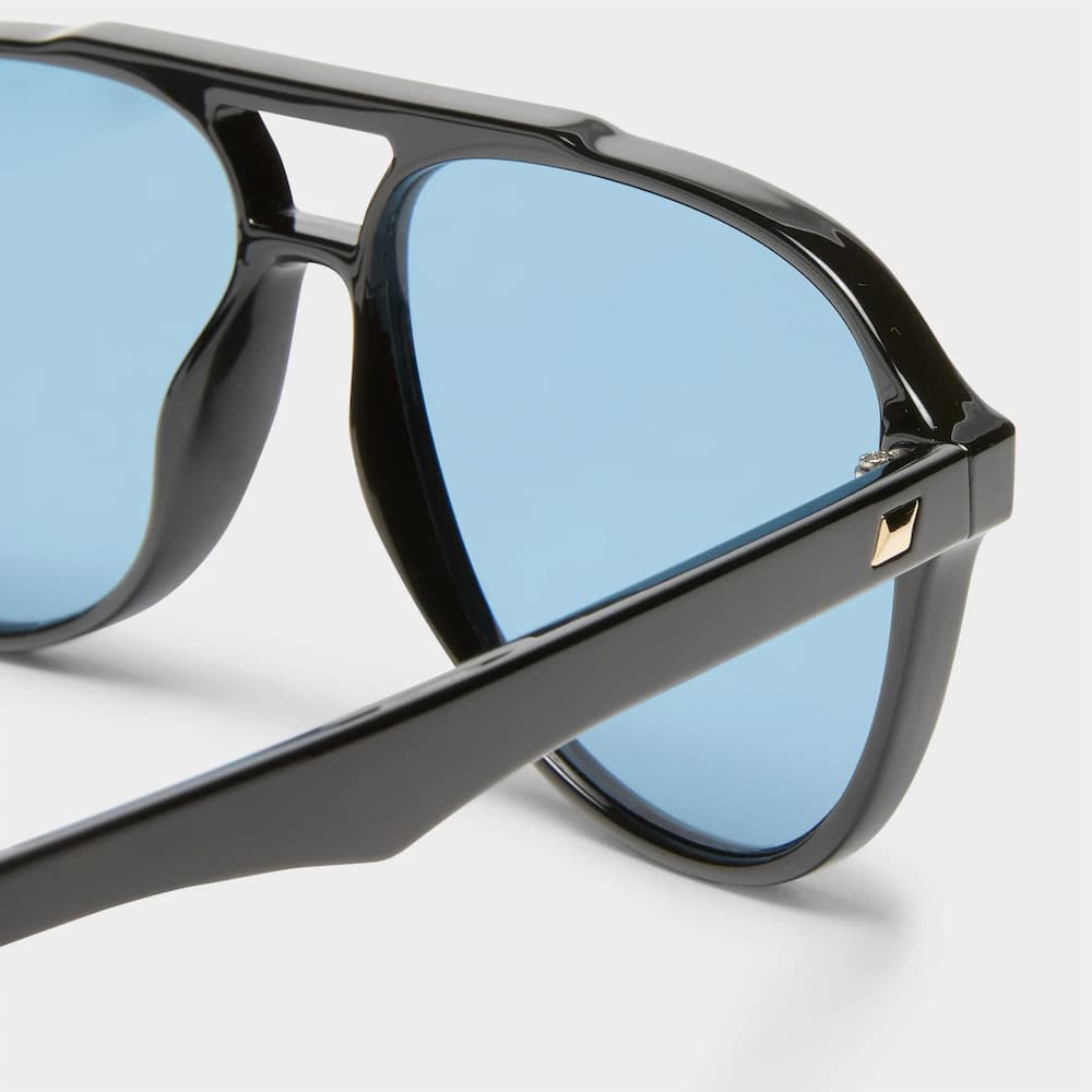 Le Specs Tragic Magic Black Navy Side Lens
