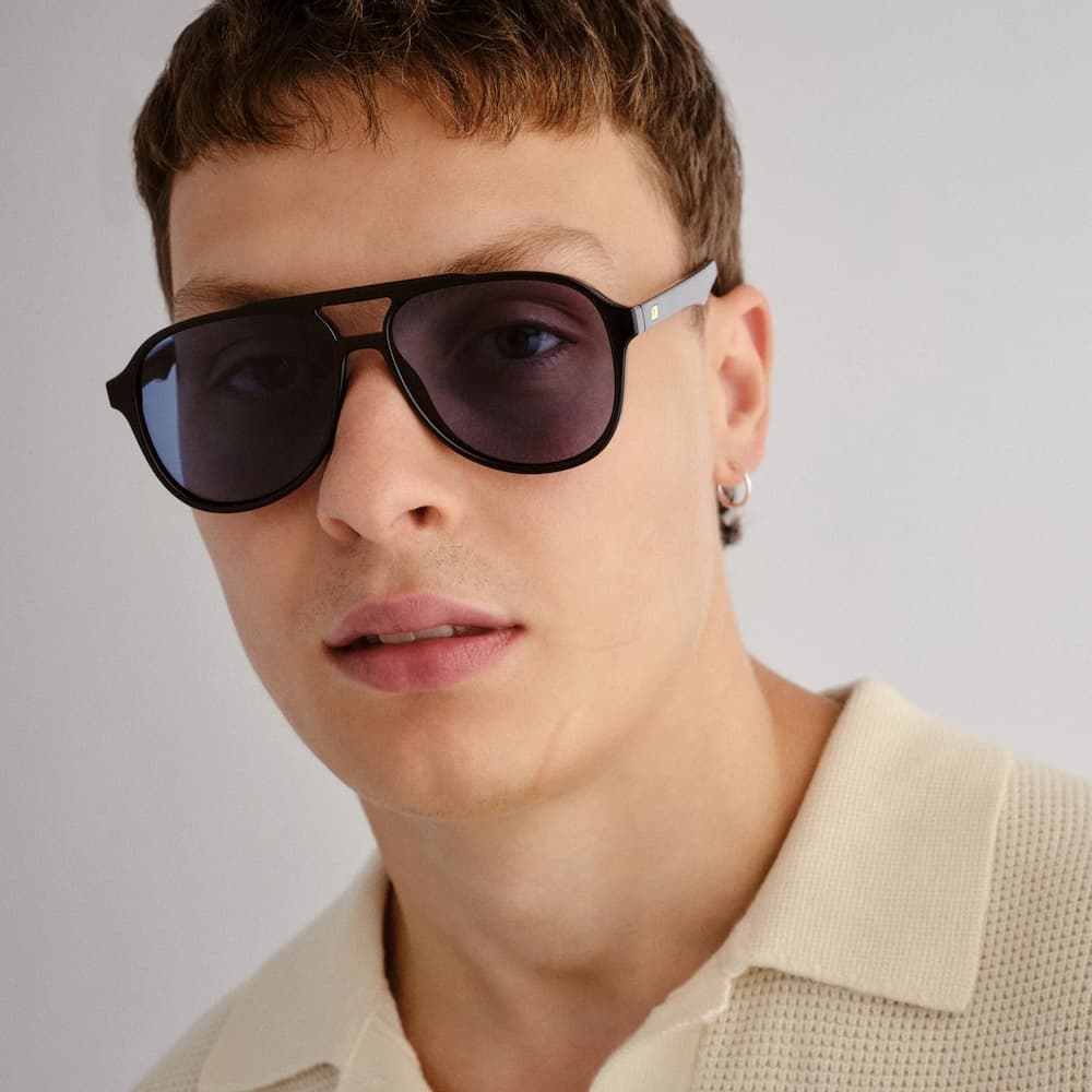 Le Specs Tragic Magic Black Navy