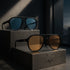 Le Specs Tragic Magic Black Sunglasses