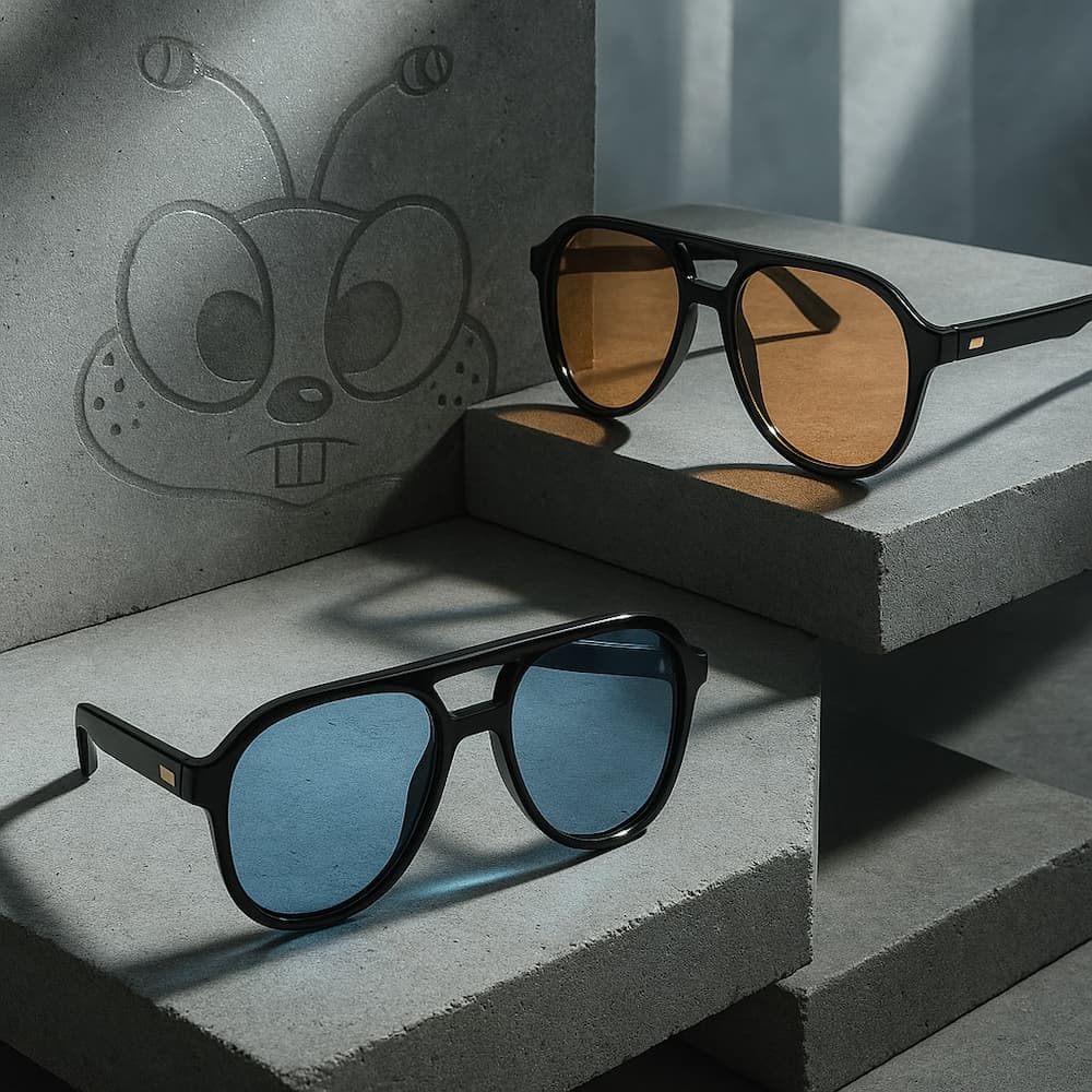 Le Specs Tragic Magic Sunglasses