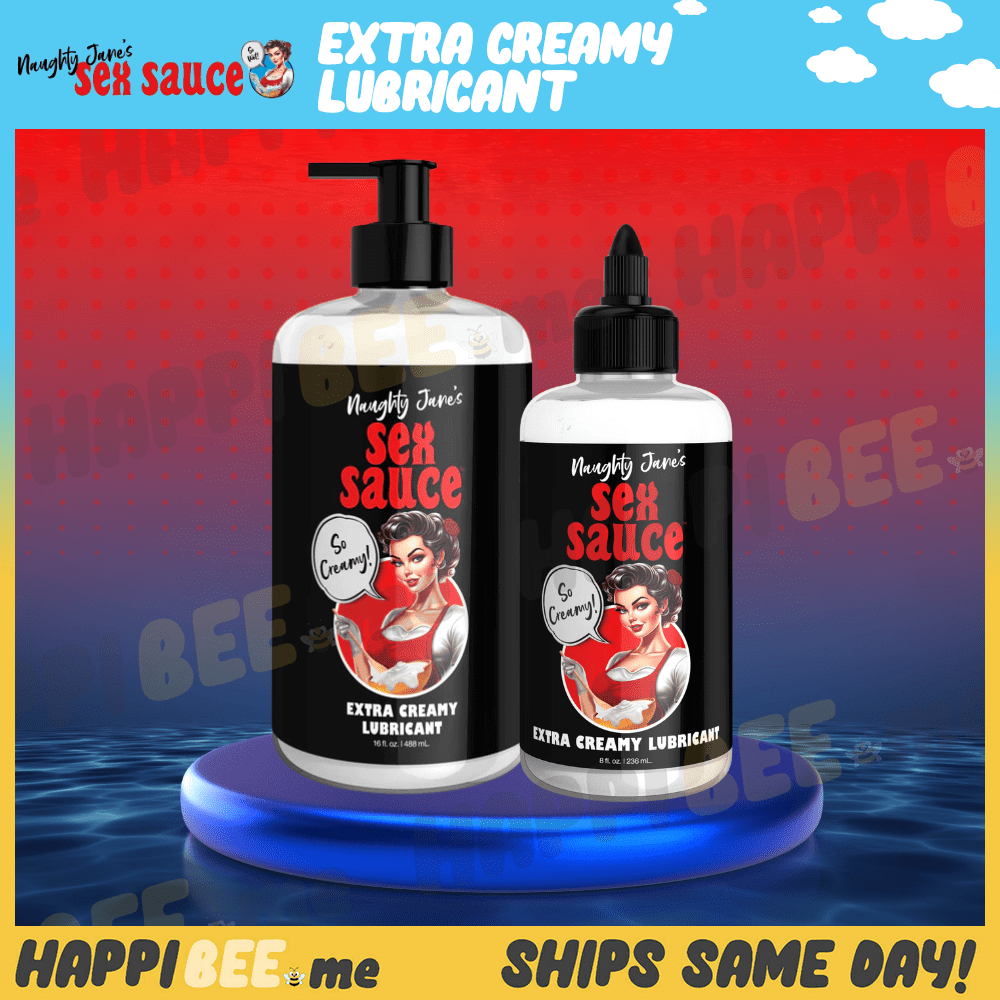 Naughty Jane's Extra Creamy Lube Realistic Cum Simulation Happibee Naughty Jane's Extra Creamy Lube Realistic Cum Simulation Happibee