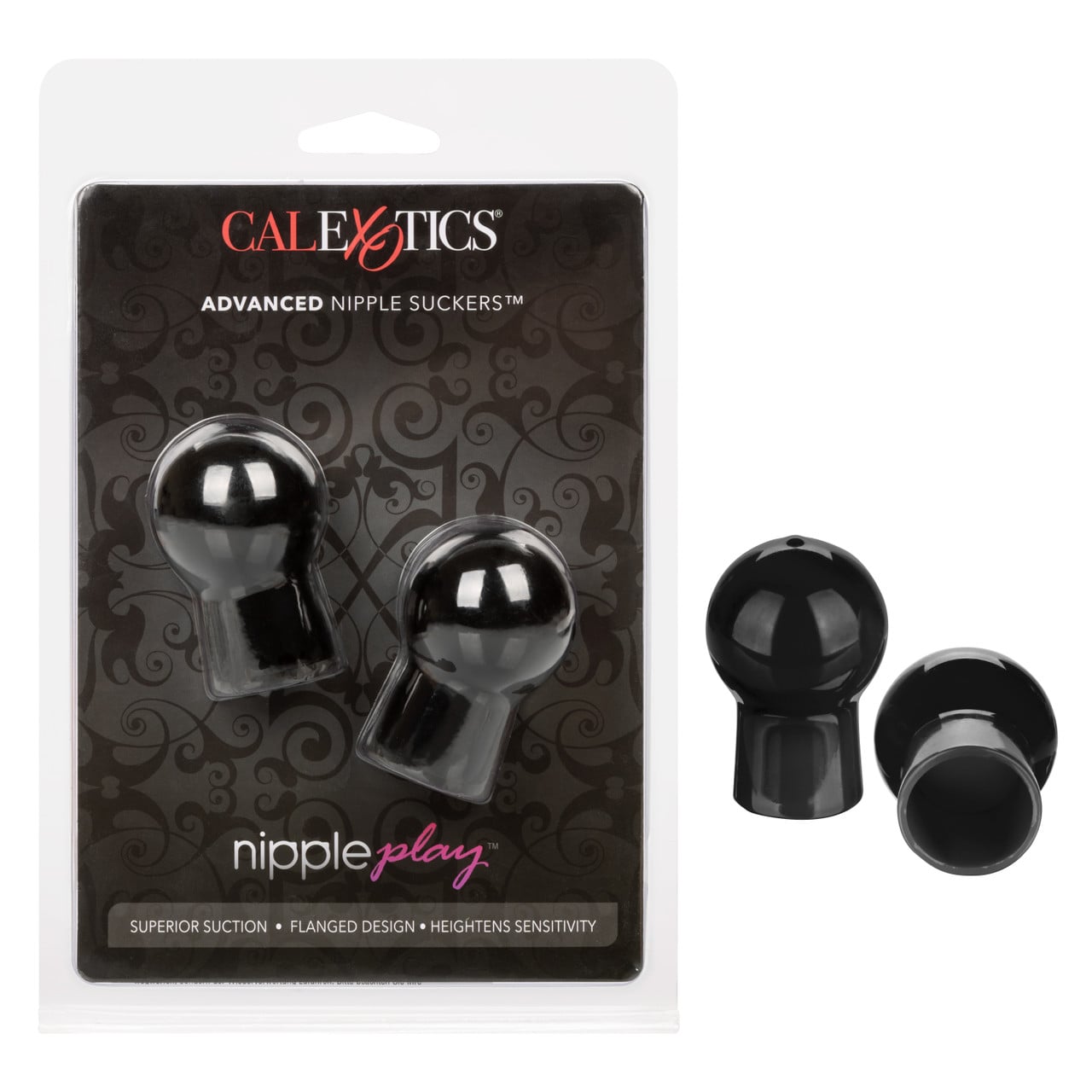 Nipple Play Advanced Nipple Suckers Black Package
