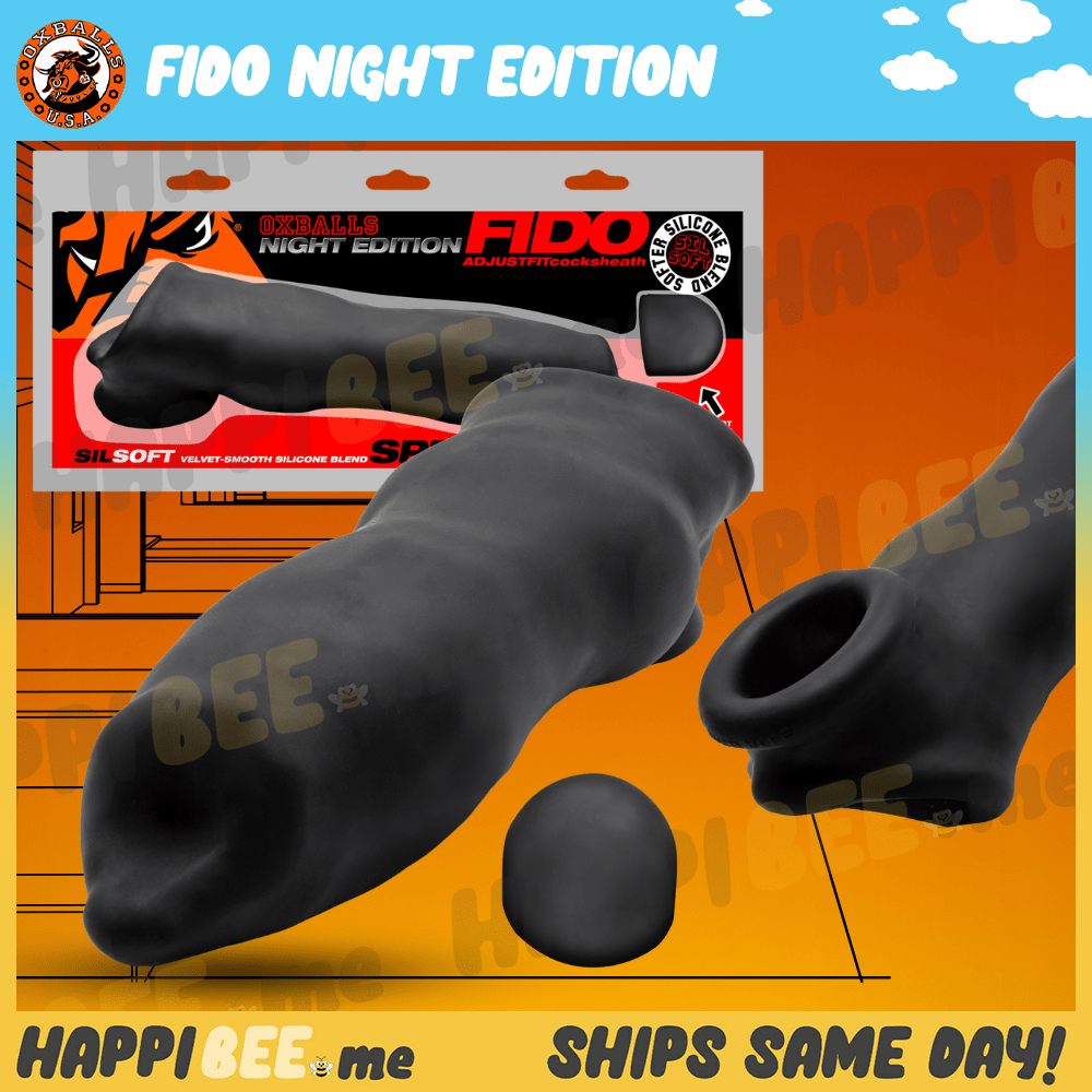 Oxballs Fido Cocksheath NightBlack