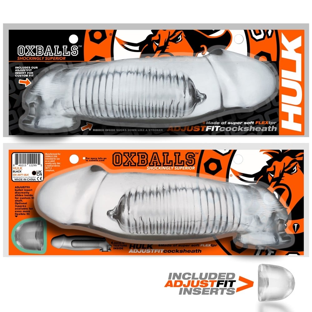 Oxballs Hulk Cocksheath Packaging