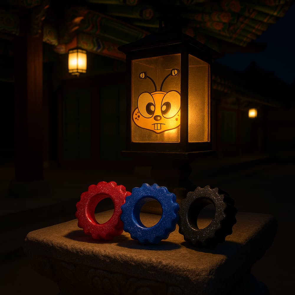 Oxballs Plushy Silicone Cockring