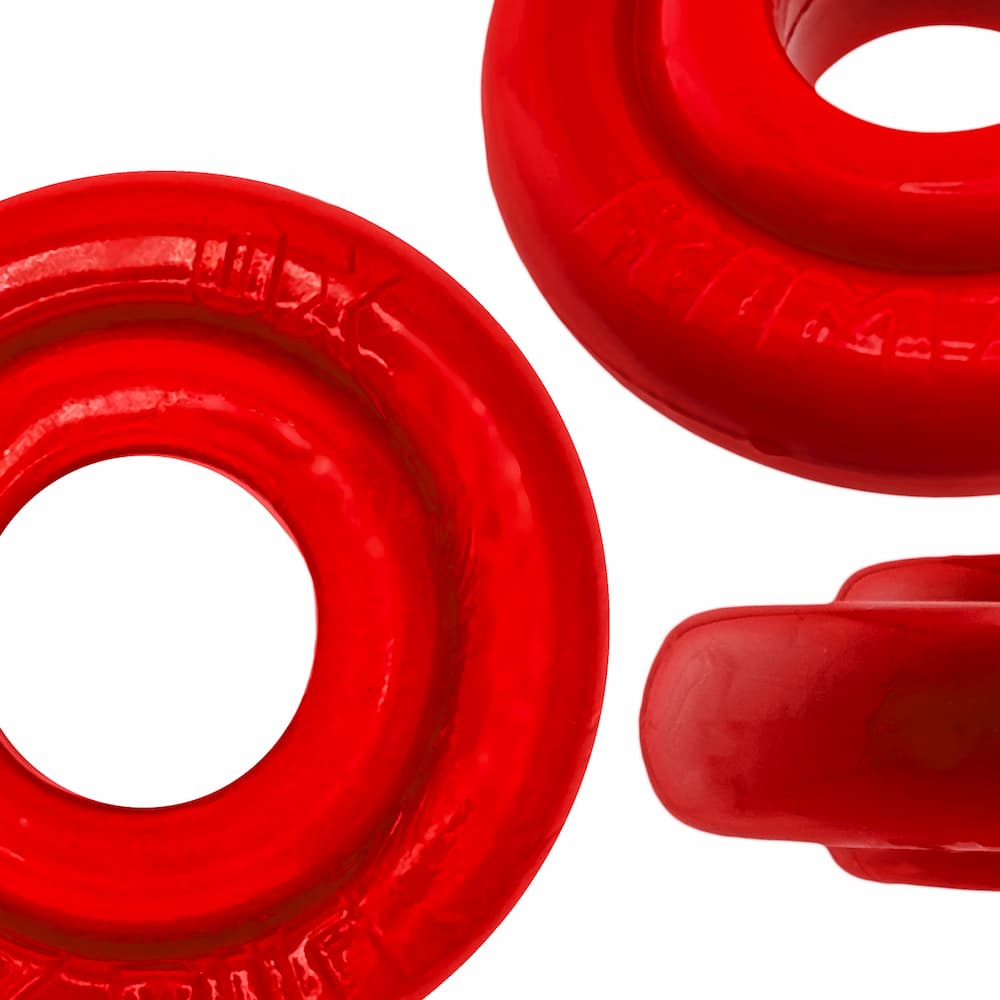 Oxballs Rimz Big Cockring red