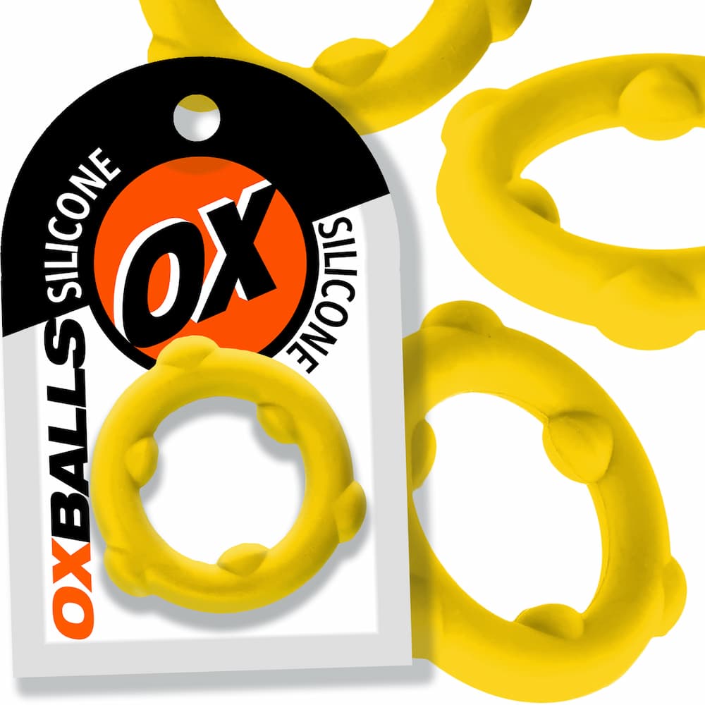Oxballs Spinner Cock ring Yellow