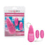 Pocket Exotics Vibrating Double Pink Bullets Package