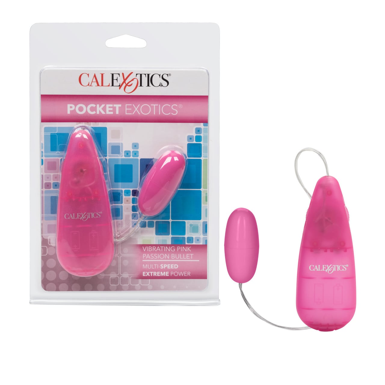 Pocket Exotics Vibrating Pink Passion Bullet Passion