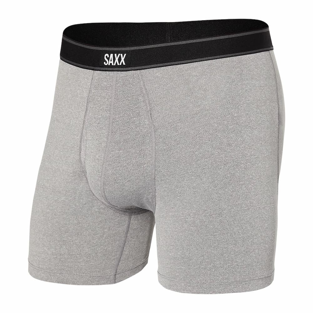 Saxx Daytripper Comfort Stretch Boxer Brief Grey Heather