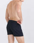 Saxx Daytripper Cotton Boxer Black Navy Grey Heather Model Back