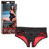 Scandal Crotchless Pegging Panty Set