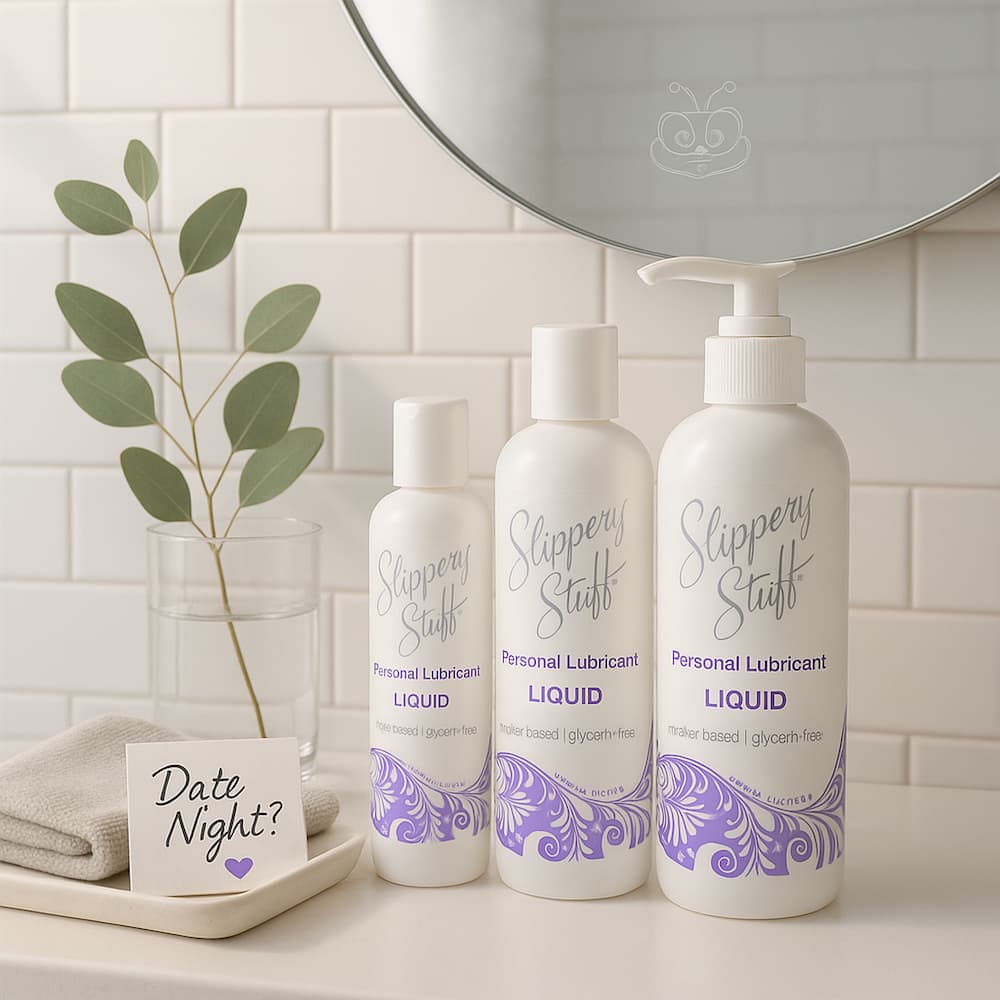 Slippery Stuff Liquid pH-Balanced Water-Based Lubricant Happibee Slippery Stuff Liquid pH-Balanced Water-Based Lubricant Happibee