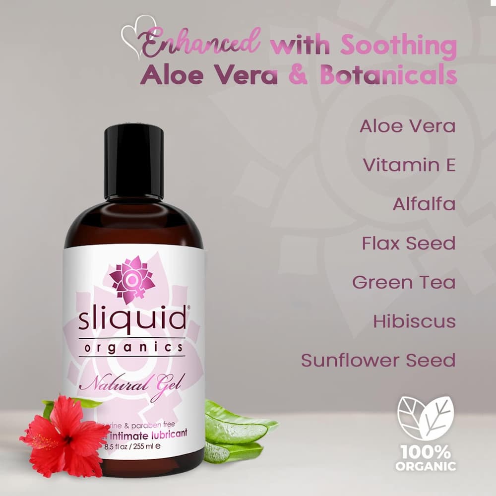 Sliquid Organics Natural Gel Banner
