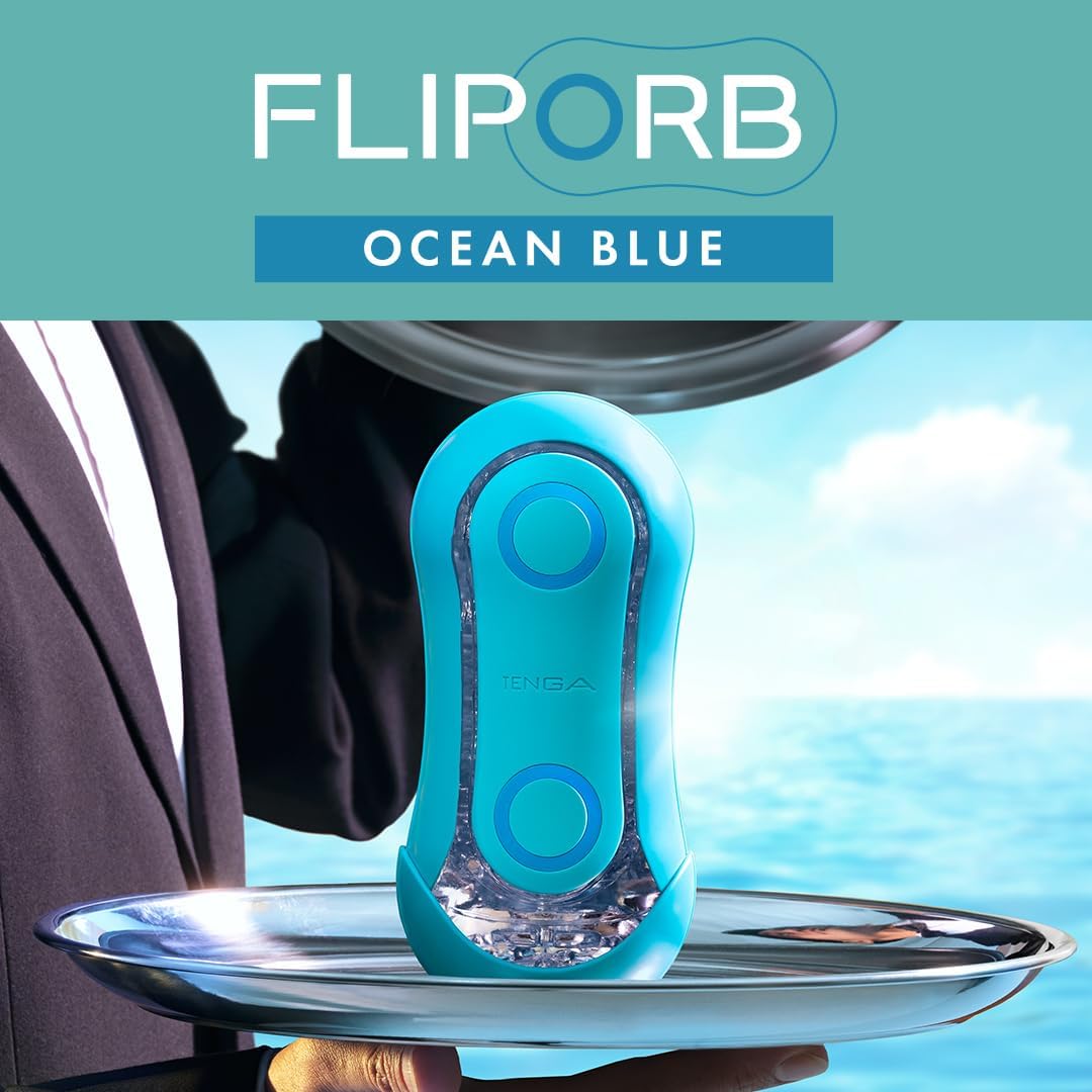 Tenga Flip Orb Ocean Blue Information