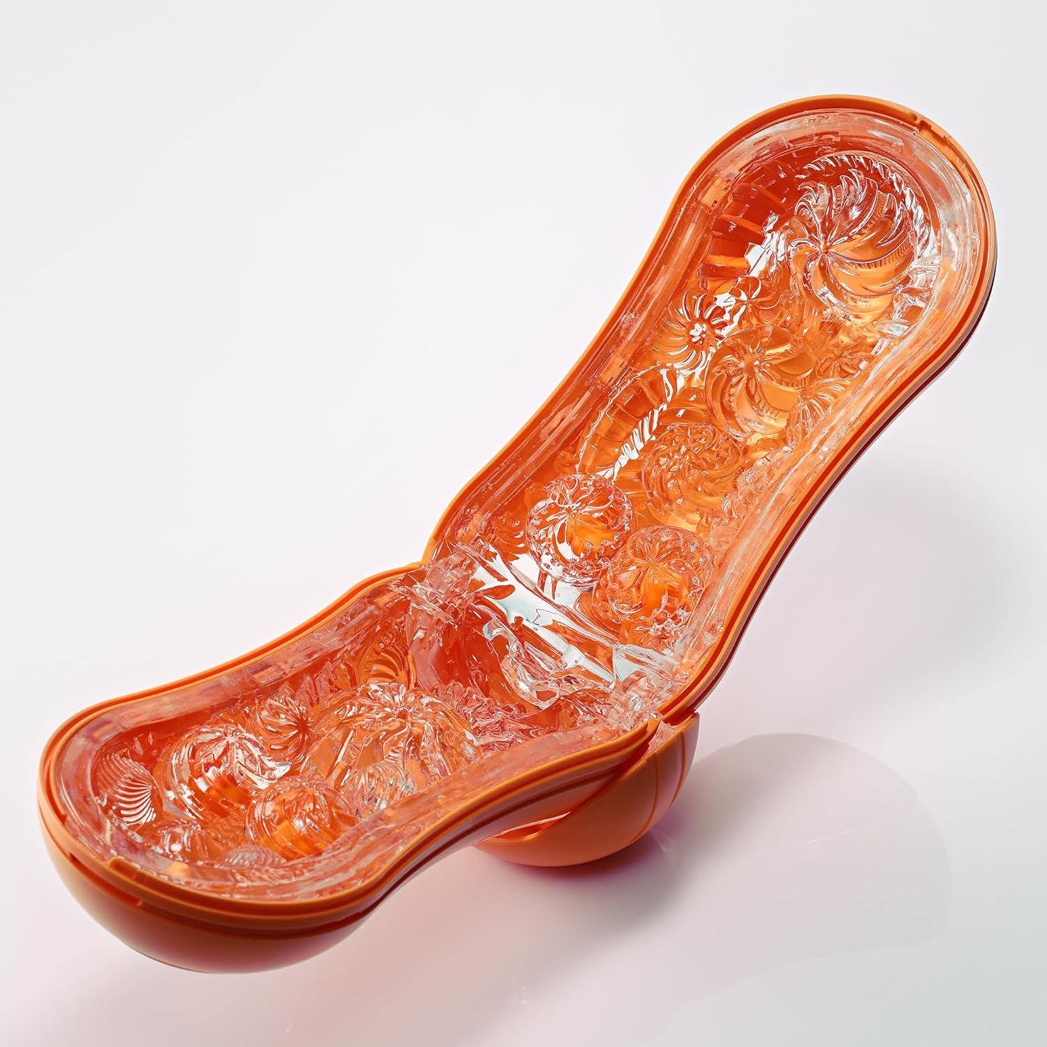 Tenga Flip Orb Sunset Orange Case