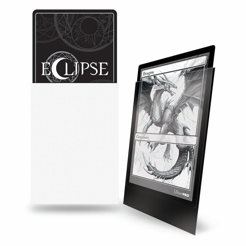 Ultra Pro Eclipse Matte Artic White Standard Sleeves