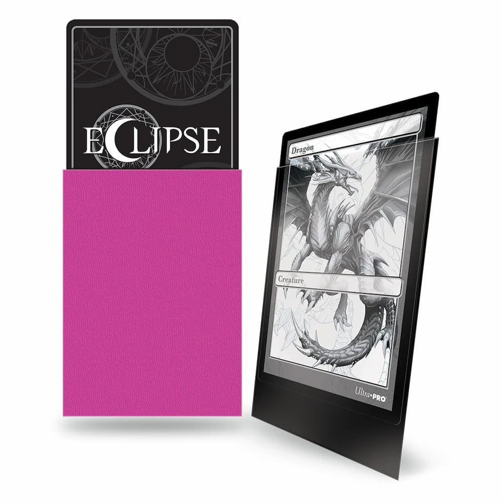 Ultra Pro Eclipse Matte Hot Pink Standard Sleeves