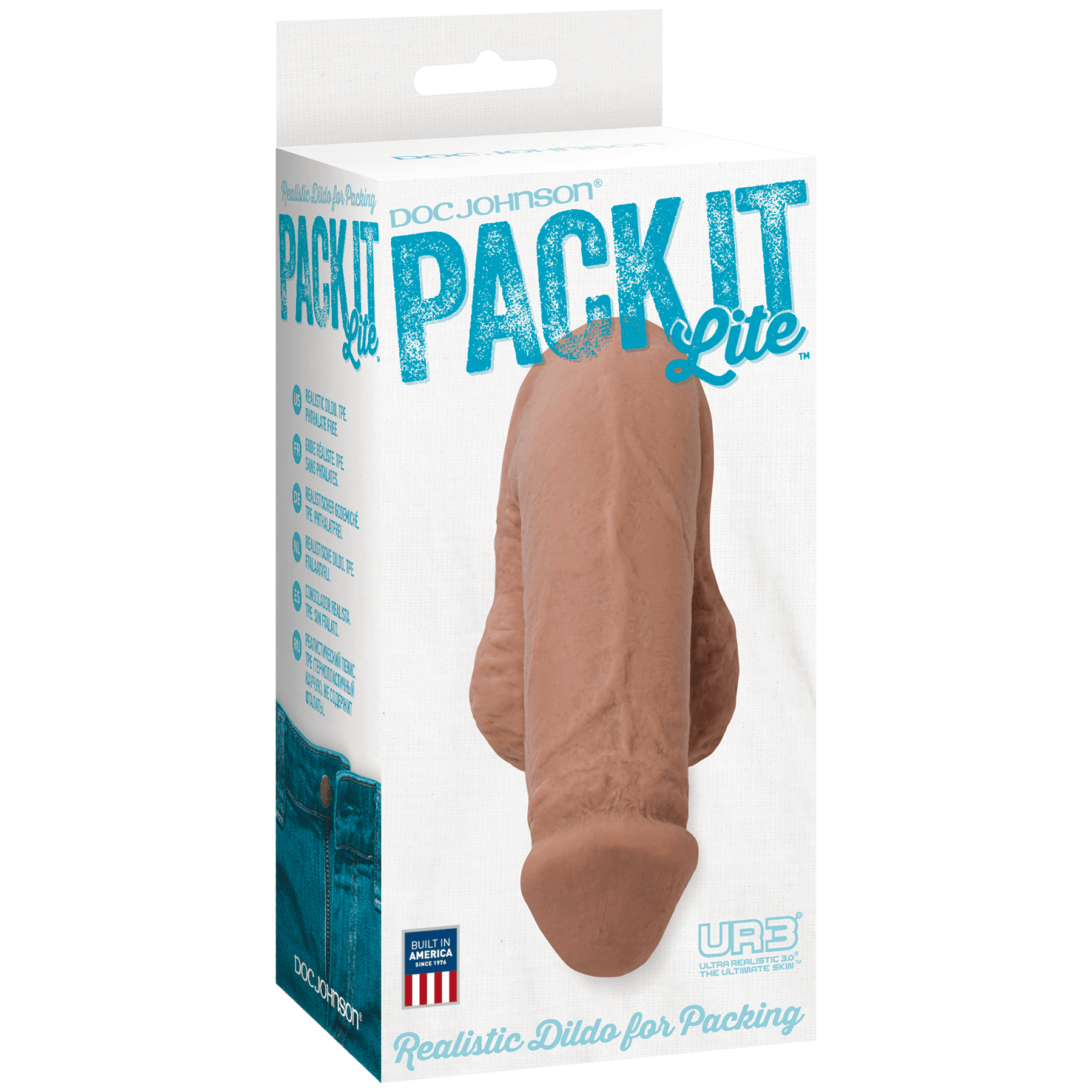 Doc Johnson Pack It • Packer Realistic Dildo