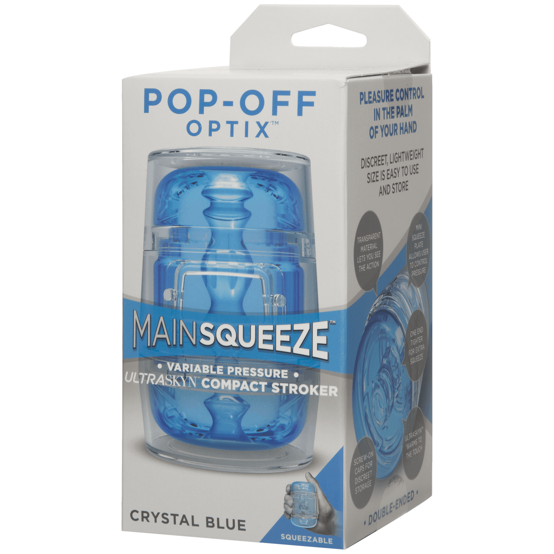 Main Squeeze Pop-Off OPTIX • ULTRASKYN Compact Stroker