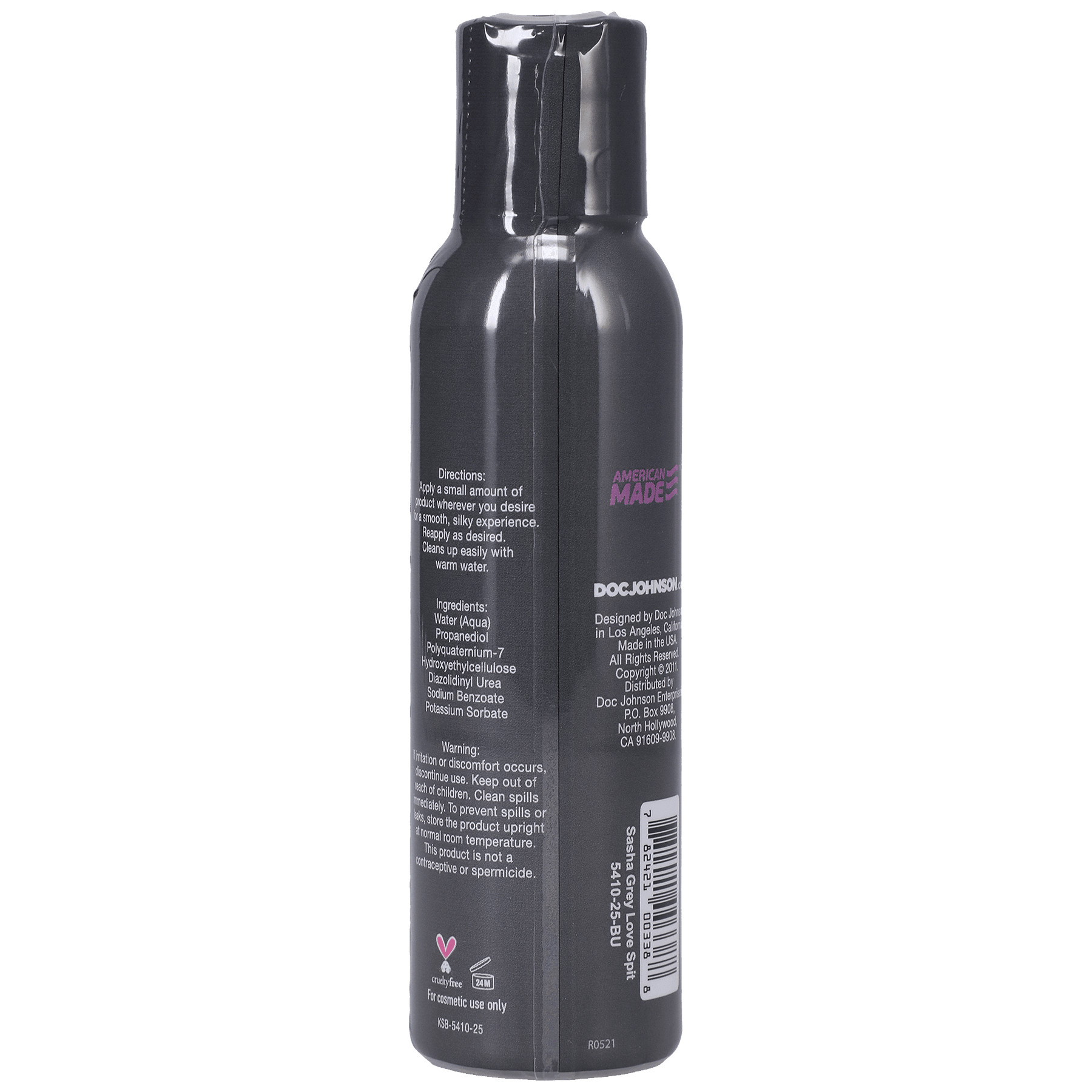 Sasha Grey Love Spit Ingredient List