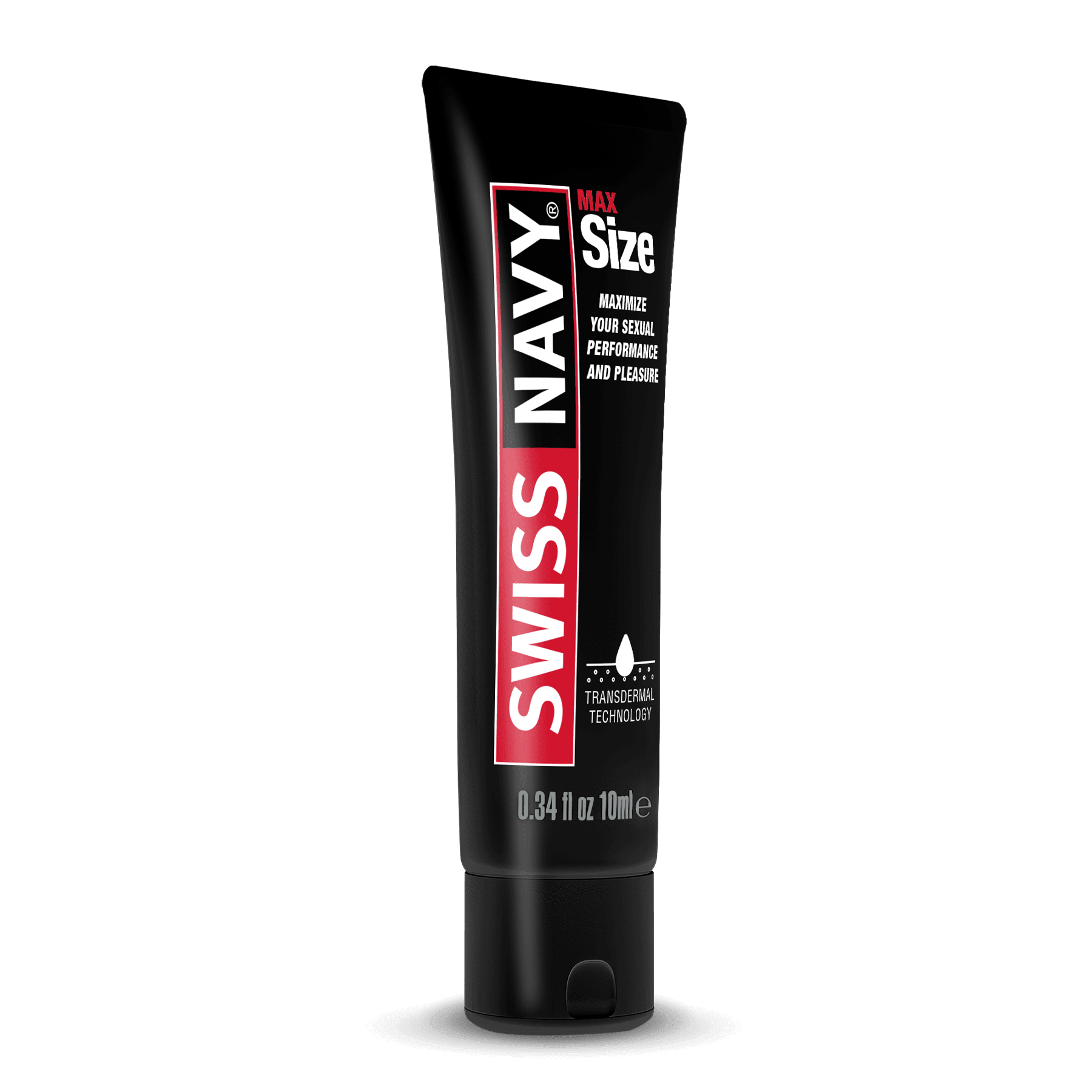 Swiss Navy Max Size Male Enhancement Cream 10ml Black