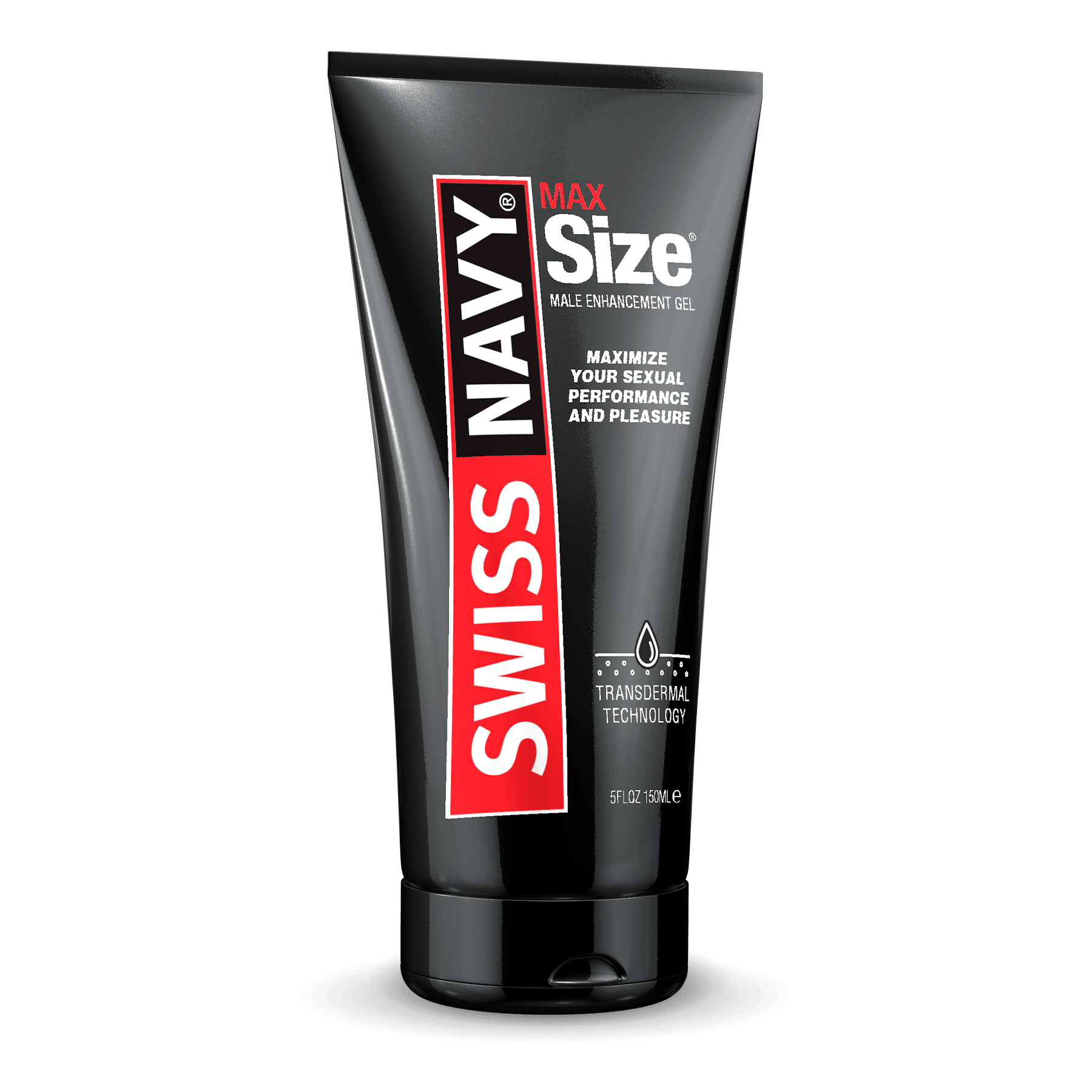 Swiss Navy Max Size Male Enhancement Cream 5oz Black Edition