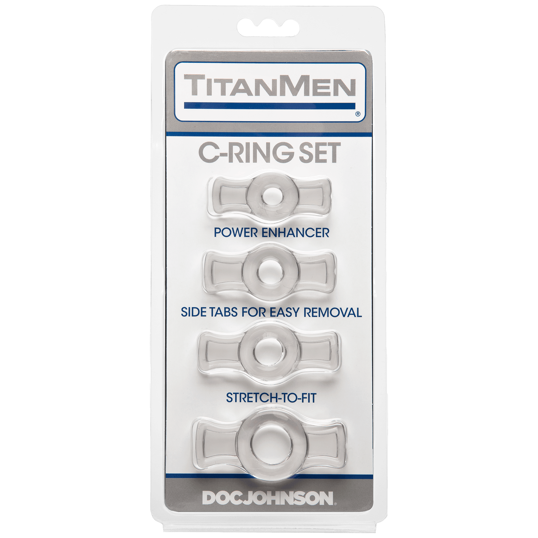TitanMen Stretch-To-Fit (3-Pack) • Cock Ring Set
