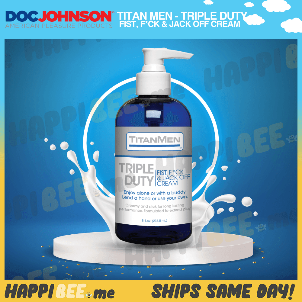 TitanMen Triple Duty Fist, F*ck & Jack Off Cream