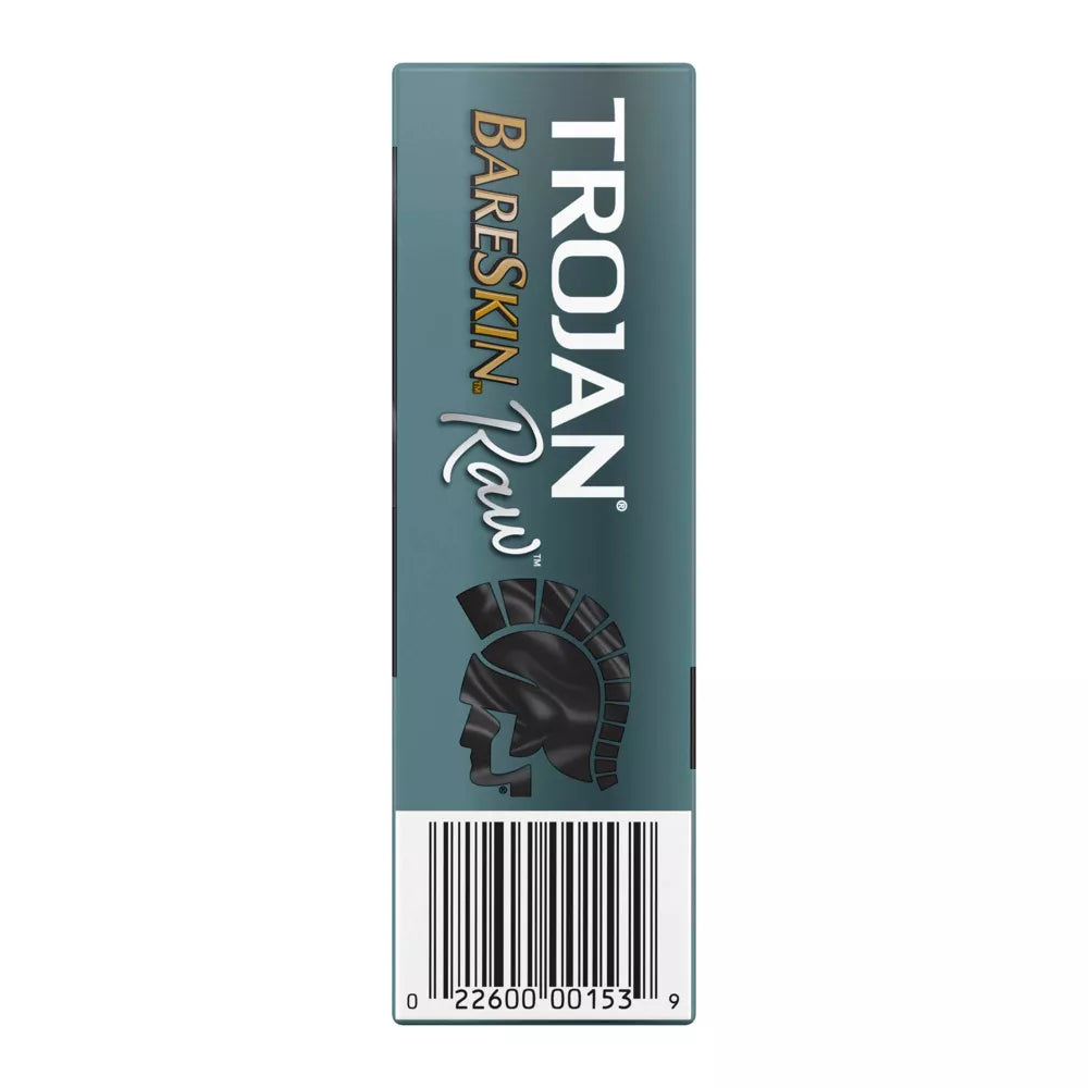 Trojan Bareskin Raw (Ultra Thin) • Latex Condom