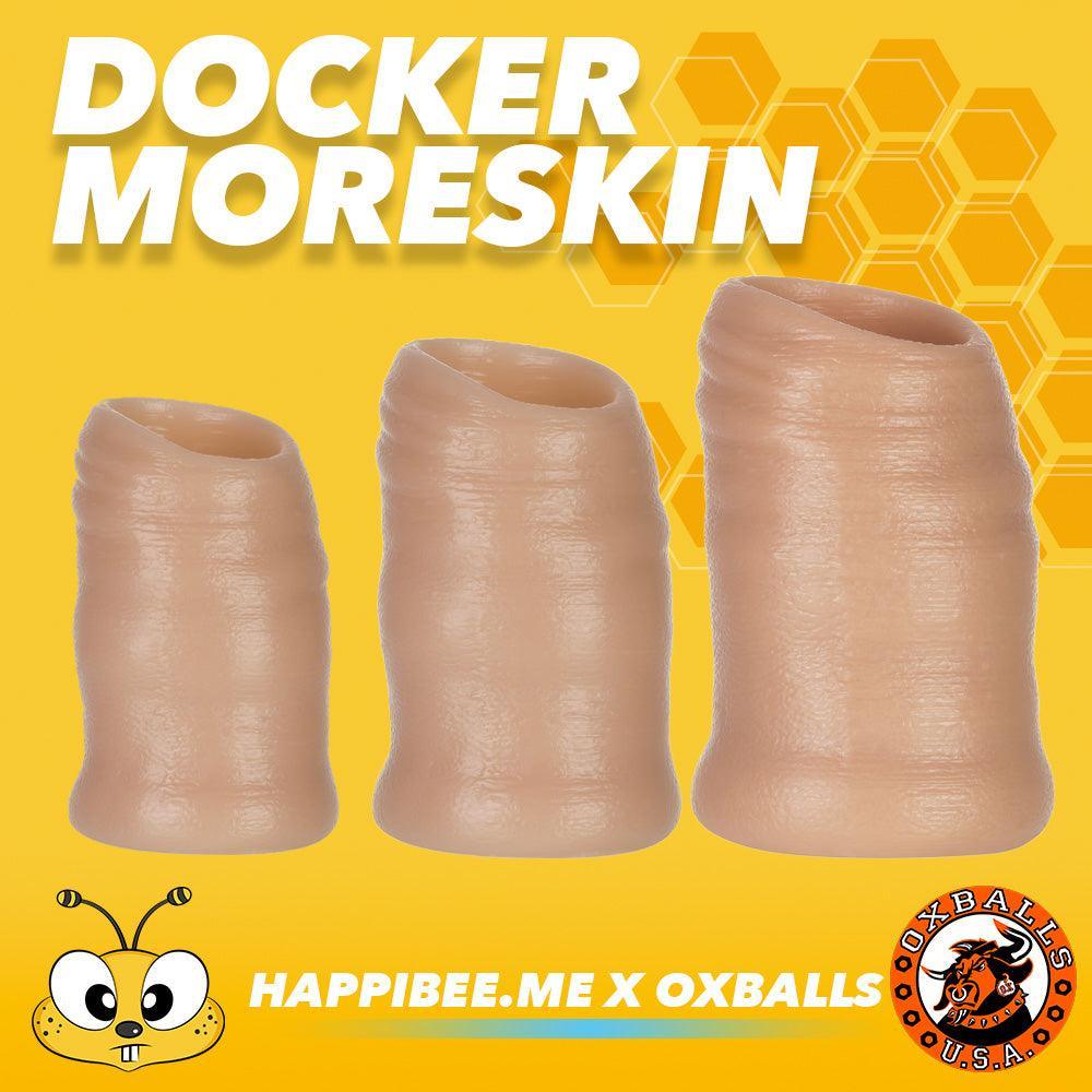 Happibee X Oxballs Docker Moreskin Realistic Silicone Foreskin