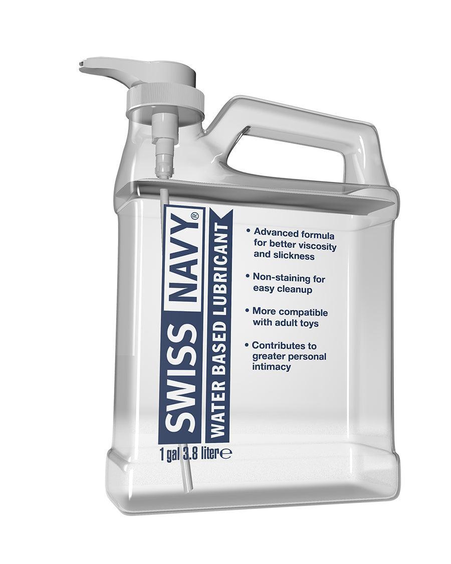 Swiss Navy Premium Water Lubricant 128oz