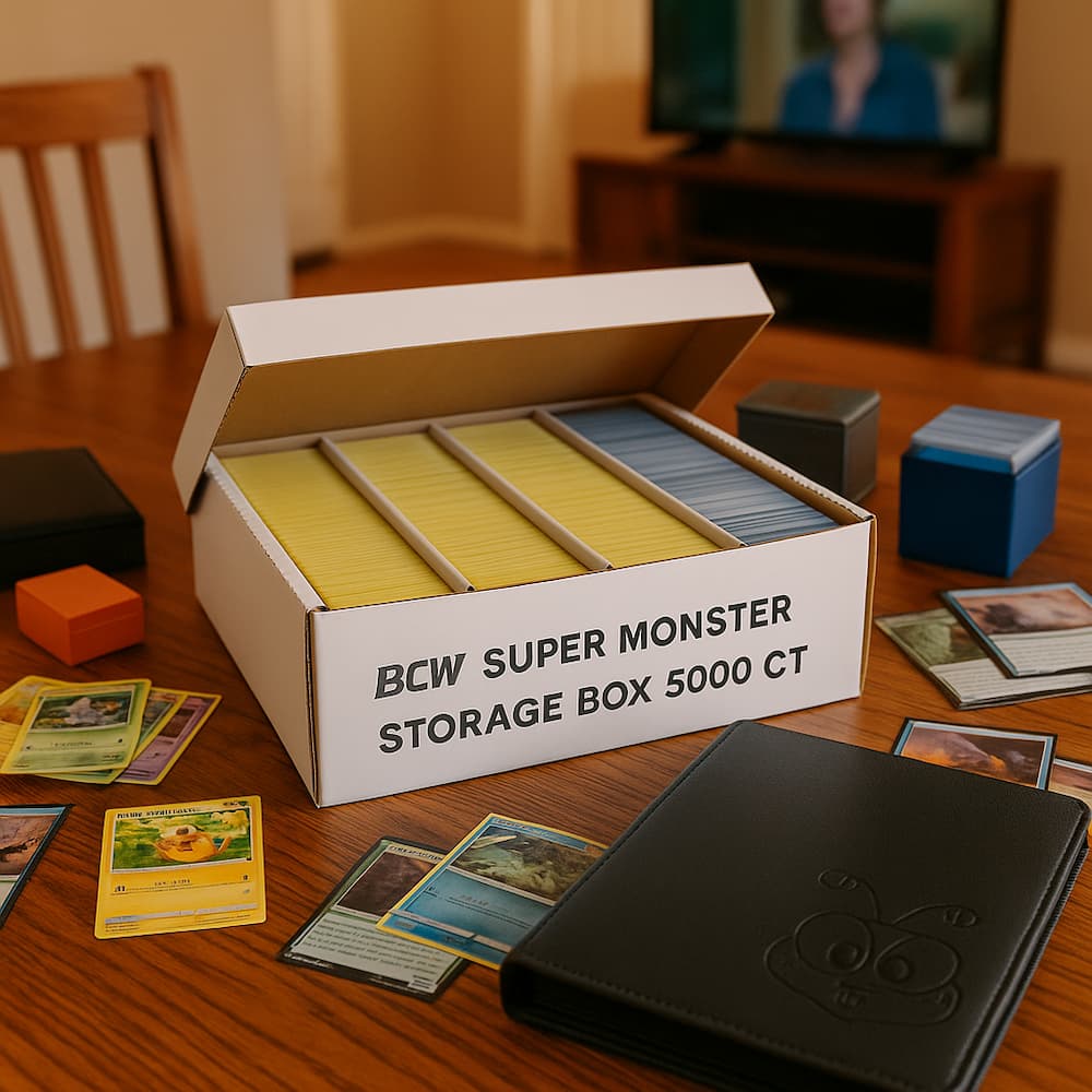 Card Binders vs Storage Boxes