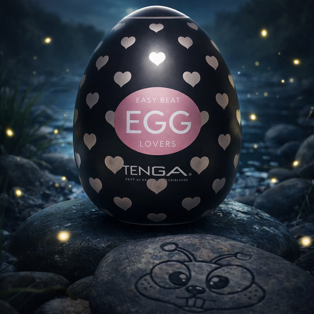 TENGA EGG Lovers Edition, one of the Japanese brand's single-use masturbators