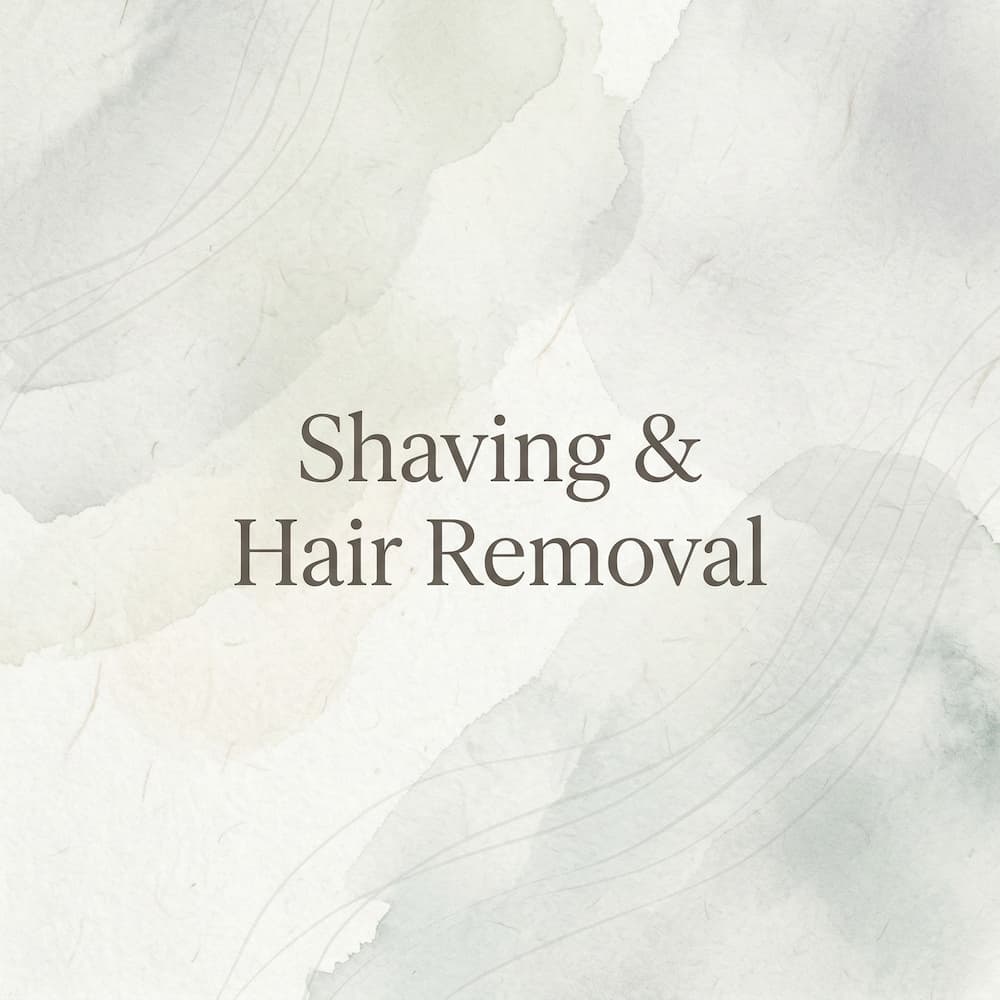 Shaving and Hair Removal Tile