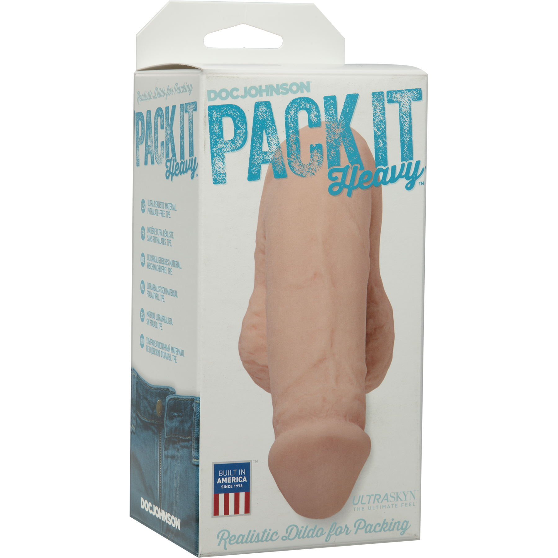 Doc Johnson Pack It • Packer Realistic Dildo